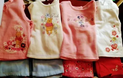 Disney Winnie The Pooh Minnie Mouse Cinderella Pant Sets 18m & 24m New With Tags • $20.99