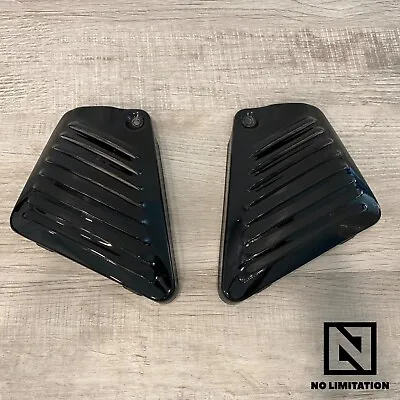 Genuine Harley OEM 02-06 VRSC VROD Black Side Neck Vent Covers Sidecovers Pair • $39