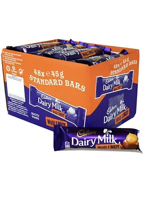 Dairy Milk Whole Nut Std 24 Bars.same Day Dispatch +tracking Delivery Offer Offe • £21.99