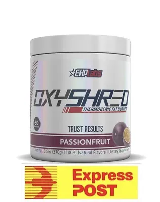 $66.66 • Buy Ehplabs Oxyshred Ehp Labs Oxy Shred Fat Burner Weight Loss Fast Express Post