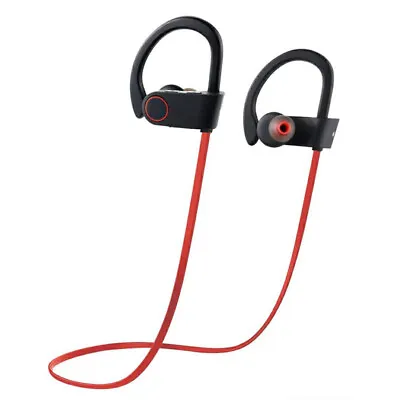 Mpow TWS Wireless Bluetooth Headset HiFi Stereo IPX7 Sports Ear Hook Headphones • $13.99