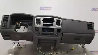 08 Dodge Ram 2500 Big Horn Dash Panel Dashboard Assembly Gray With Dash Bag • $510