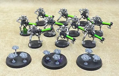 40k Necrons NECRON WARRIORS X10 And 3 Scarab Swarms GW 05497 • £14.99