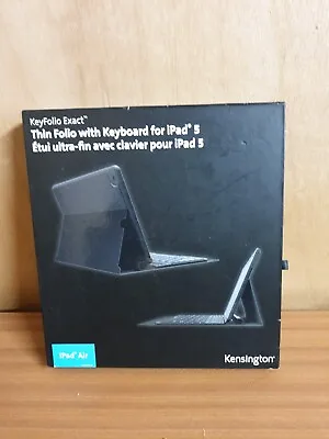 Kensington KeyFolio Exact Plus To Fit IPad Air Backlit Illuminated Bluetooth • £29.99