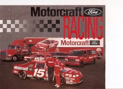 Jeff Bodine #15 Motorcraft -Bud Moore  Hand Out -Nascar • $5.99