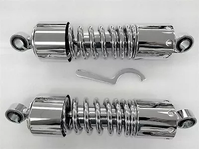 Yamaha VMX1200 VMAX 11  Heavy Duty Short Chrome Bobber Shocks  • $269.99