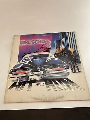 Girlschool: Hit And Run 1981 Solid Gold Records 12'' Vinyl Record MOTORHEAD • $16.14