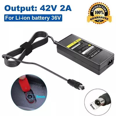 42V 2A Electric Scooter Charger For Xiaomi M365 Ninebot Segway ES2 ES3 ES4 Lime • $17.99