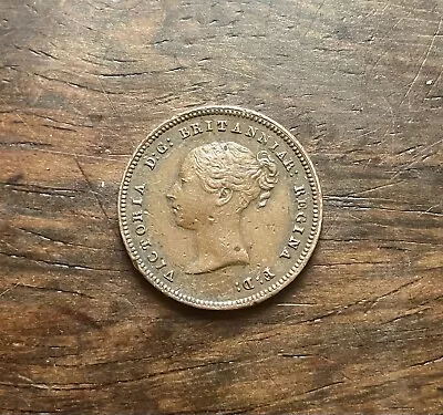 Queen Victoria Half Farthing 1843 • £1.40