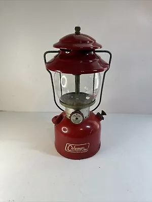 Vintage 1970 Coleman 200A Single Mantle Lantern - 5/70 Pyrex Globe Original • $139.38