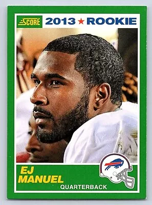 EJ Manuel Buffalo Bills Rookie 2013 Score #364 • $1.79