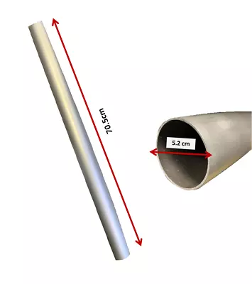£16.99 • Buy Caravan Motorhome WHITE Tapered Aluminium Island Table Leg 70.5 X 5.2cm