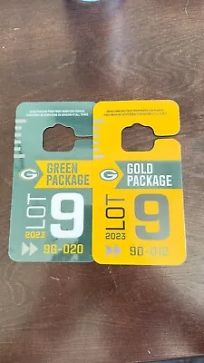 Green Bay Packers Season Parking Pass All Home Games Lot 9 • $1200