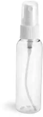 1oz TSA Clear Plastic Spray Bottles Travel Perfumes Refill PET Mist Pump Reuse • $5