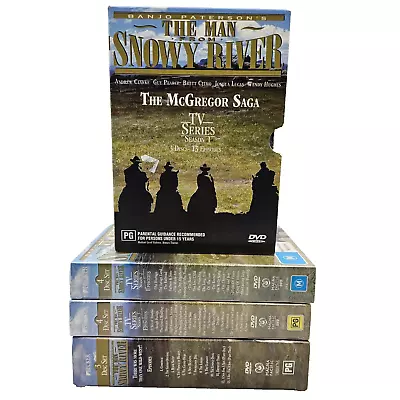 The Man From Snowy River The McGregor Saga TV Series 1 2 3 4 R4 DVD Box Sets • $77.64