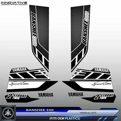 Yamaha Banshee 350 Decal Graphics Kit • $105