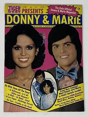 Tiger Beat Presents Donny & Marie Osmond Magazine #2 1977 Poster • £12.06