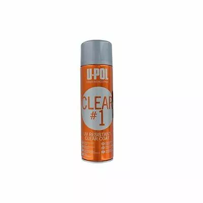 U-Pol Products 0796 Clear CLEAR#1 High Gloss Coat - 450ml By U-Pol • $27.50