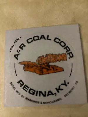 COAL MINING STICKERS Nice Older Coal Company • $2.50