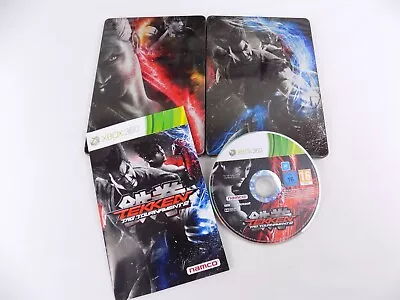 Mint Disc Xbox 360 Tekken Tag Tournament 2 ANZ Edition Steel Case - Inc Manual • $29.90