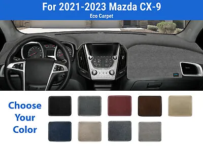 Dashboard Dash Mat Cover For 2021-2023 Mazda CX-9 (Poly Carpet) • $63.95