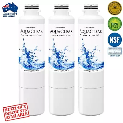 3 X Compatible Water Fridge Filter Replaces Samsung Aquaport AQP-FF27A • $79.99