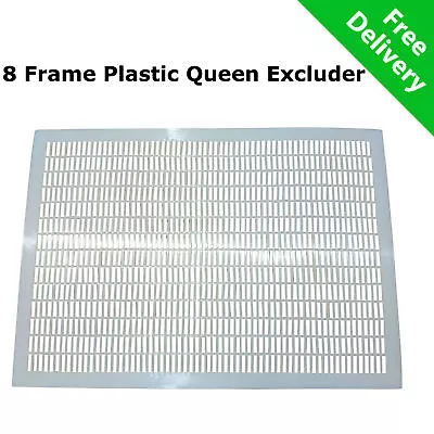 8 Frame Plastic Queen Bee Excluder - Beekeeping Box Beehive Worker Hive • $29.95