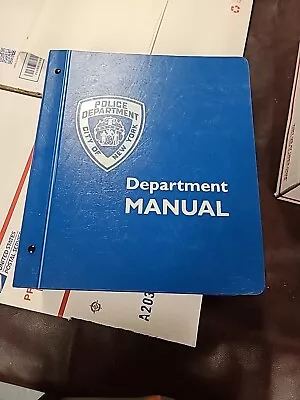 Police Department City Of New York Nypd Department Manual  Patrol Guide Vintage • $51