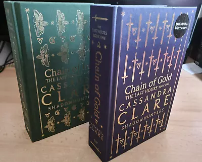 $350.15 • Buy *SALE* Cassandra Clare - Chain Of Gold / Iron SIGNED Waterstones Runes Editions