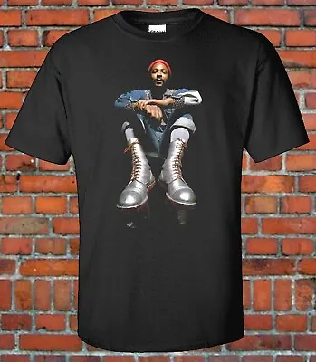 Marvin Gaye Silver Boots Graphic T Shirt Legend   • $14.99