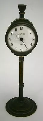 Vintage Swiza Sheffield Swiss Metal Street Lamp Alarm Clock From Early 1900's • $65