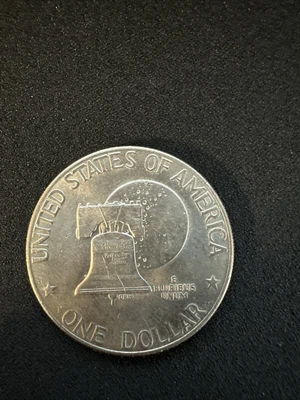 $1000 • Buy 1776-1976  Eisenhower Liberty Bell Moon Silver One Dollar US Bicentennial Coin
