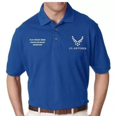 Hahn Air Base* Germany*polo &sweatshirt Embroidered.officially Licensed • $59.95