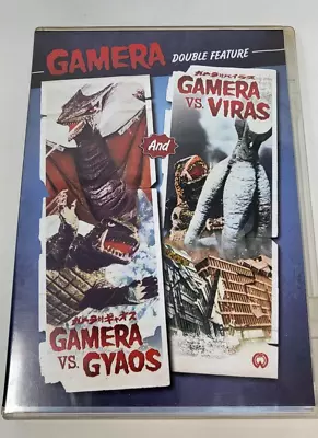 Gamera Vs. Gyaos / Gamera Vs. Viras Double Feature (DVD 2010 Shout Factory) • £16.99