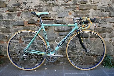 New Old Stock Bianchi Mega Pro Campagnolo Chorus Pantani Nos Italy Vintage Bike • $2599