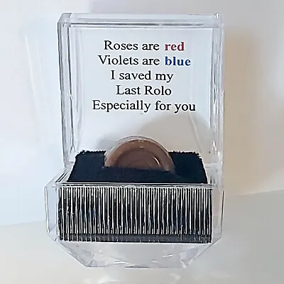 My Last Rolo - Roses Are Red - Valentines - Real Choc In Box - Cellophane • £6.95