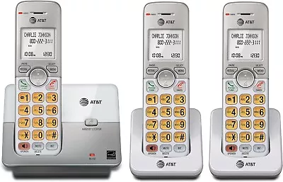 AT&T 3 Handset Cordless Home Phone System Caller ID Call Waiting Speakerphone • $42.99