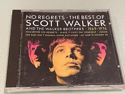 No Regrets - The Best Of Scott And The Walker Brothers 1965-1976 - CD Album 1992 • £4.95