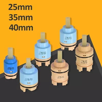 Tap Valve Cartridge Replacement Kitchen Ceramic Basin Water Mixer Tap Faucet • £4.48