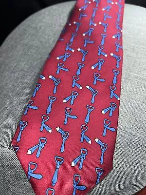 Josh Bach Silk Neck Tie - Dancing Neckties- 60  Long/4  Wide • $12