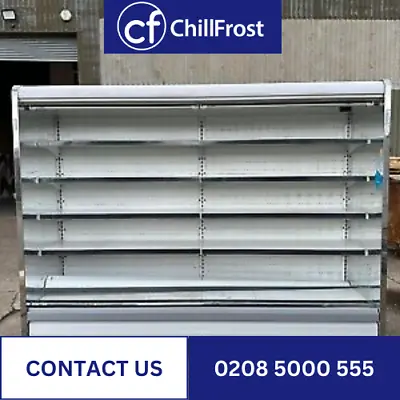 2.5m Used Remote Open Multideck Dairy Cabinet Chiller Coldco • £999