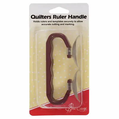 Sew Easy Quilters Ruler Handle Hold Template & Rulers • £7.50