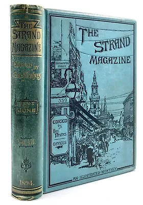 THE STRAND MAGAZINE - VOLUME VII (JAN - JUN 1894) Illustrated Antique Vintage • $63.08