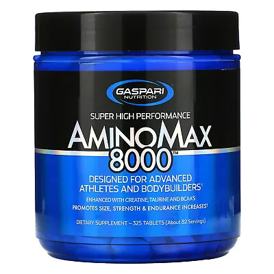 AminoMax 8000 325 Tablets • $34.50