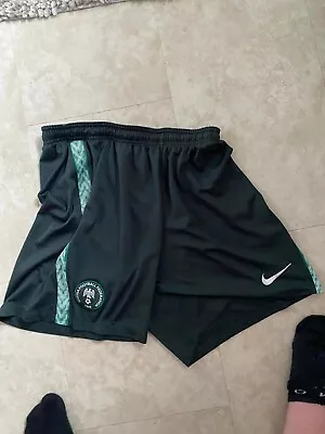 £14.99 • Buy Nigeria Nike Home 2020-21 Shorts XXL