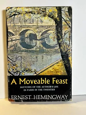 A Moveable Feast Ernest Hemingway Book Of The Month Club Edition 1964 Hardcover • $19