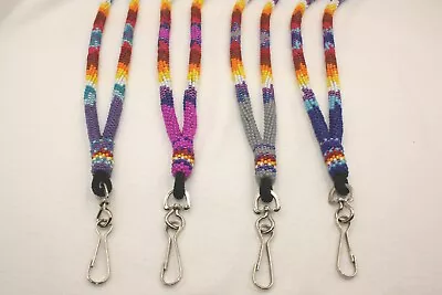 Handmade Native American Navajo Full Beaded Lanyard / ID Holder • $126.40