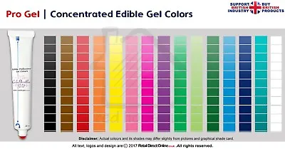 £1.90 • Buy Gel Food Colour | Concentrated ProGel | Cake Decorating | 30 ML | White