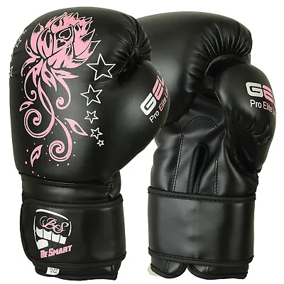 Beginners Rex Leather Boxing Mma Muay Thai Kick Boxing Sparring Gloves Mma • $15.99