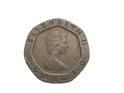 Rare Collectible 20 Pence 1982 Queen Elizabeth Ii Uk. • $499
